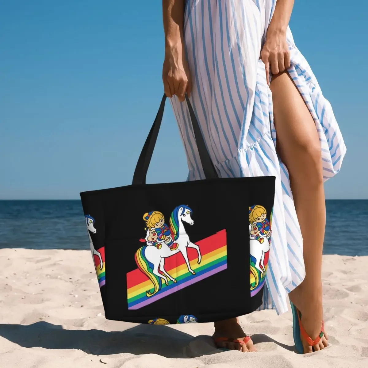 rainbow-brite-e-amigos-bolsa-de-praia-retro-dos-anos-80-bolsa-esportiva-para-academia-e-yoga-bolsa-grande-para-mulheres-bolsa-de-viagem-bolsa-de-fitness