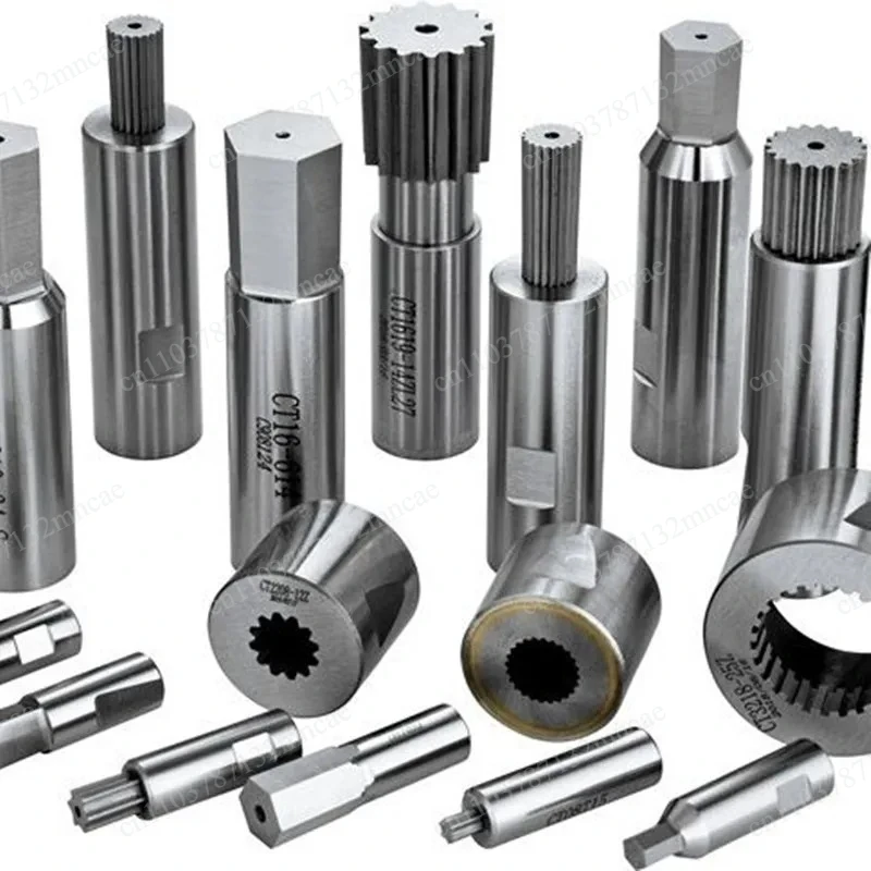 CNC rotary punching head tool 8mm 16mm handle hexagonal square spline sleeve suitable for lathe drilling machine