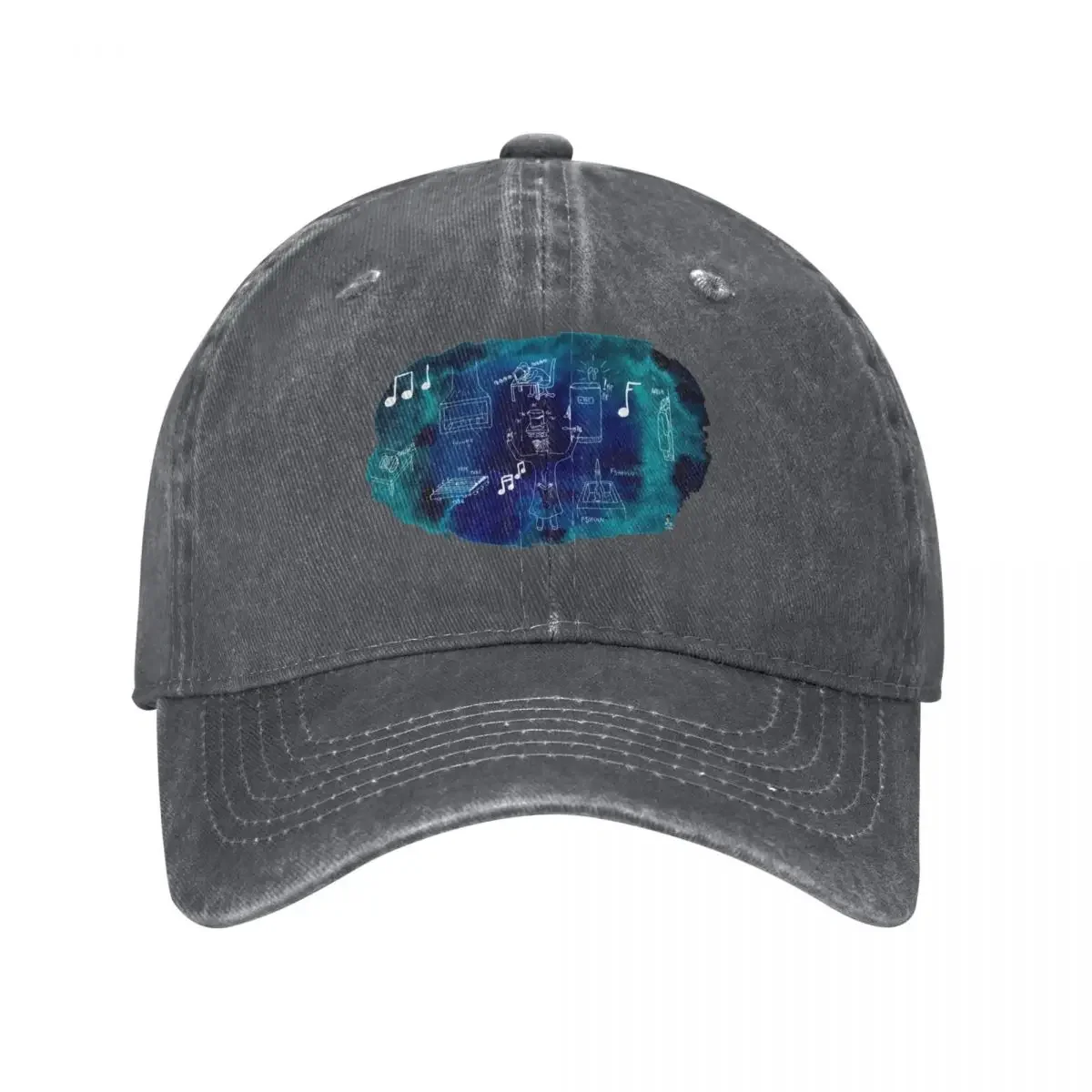 The Lab Orchestra (Dark) Baseball Cap Hat Baseball Cap Hat men New In Hat Trucker Girl Men's