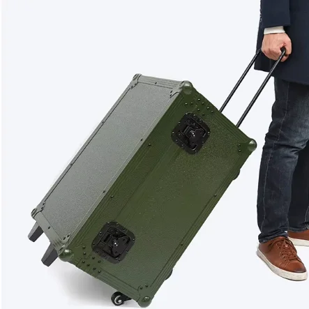 Custom Logo Size Outdoor Hard Aluminum Travel Case Transport Trolley Box Drum Flight Case with Wheels for Equipment