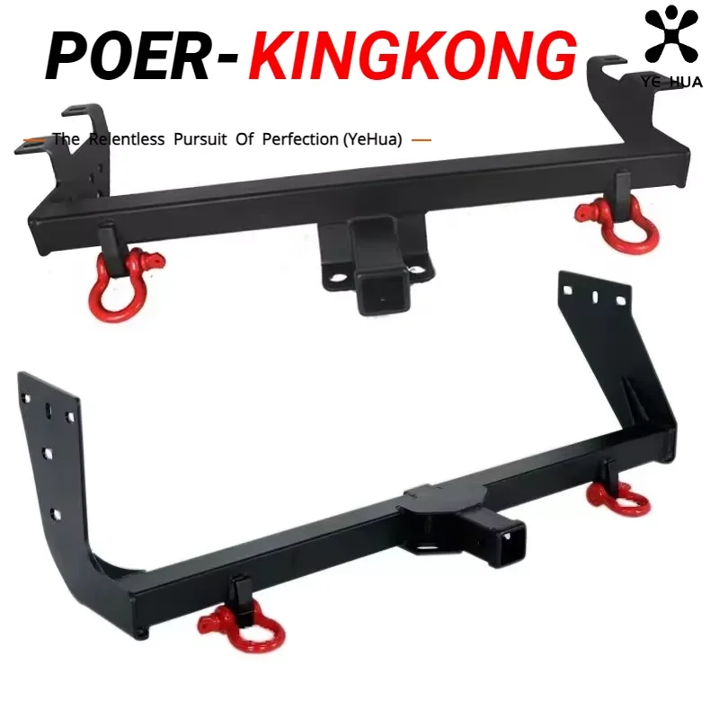 For Great Wall GWM POER KINGKONG 2022 - 2024 Car Rear Bumpers Trailer Hook Traction Avoidance Modified Parts Accessories Tools
