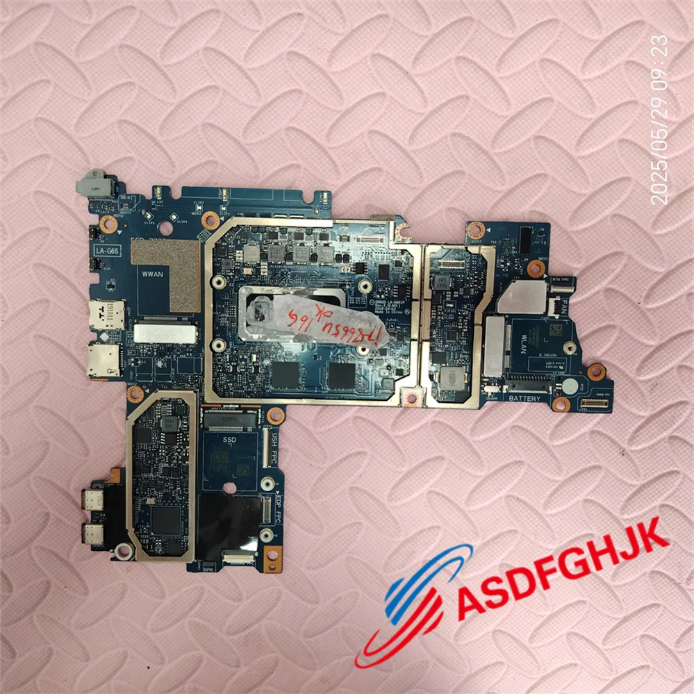 

692DM 0692DM For Dell Latitude 7200 2-IN-1 Motherboard DDB20 LA-G661P i7-8665U 16GB DDB20 LA-G661P TEST OK