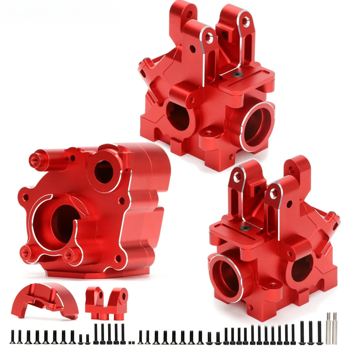 Aluminium ARA 310935   ARA 310930   Vorderes und hinteres mittleres Getriebegehäuse für RC ARRMA 8S 1/5 Kraton ARA 110002   ARA5208 Auslauf ARA5810 ARA5210