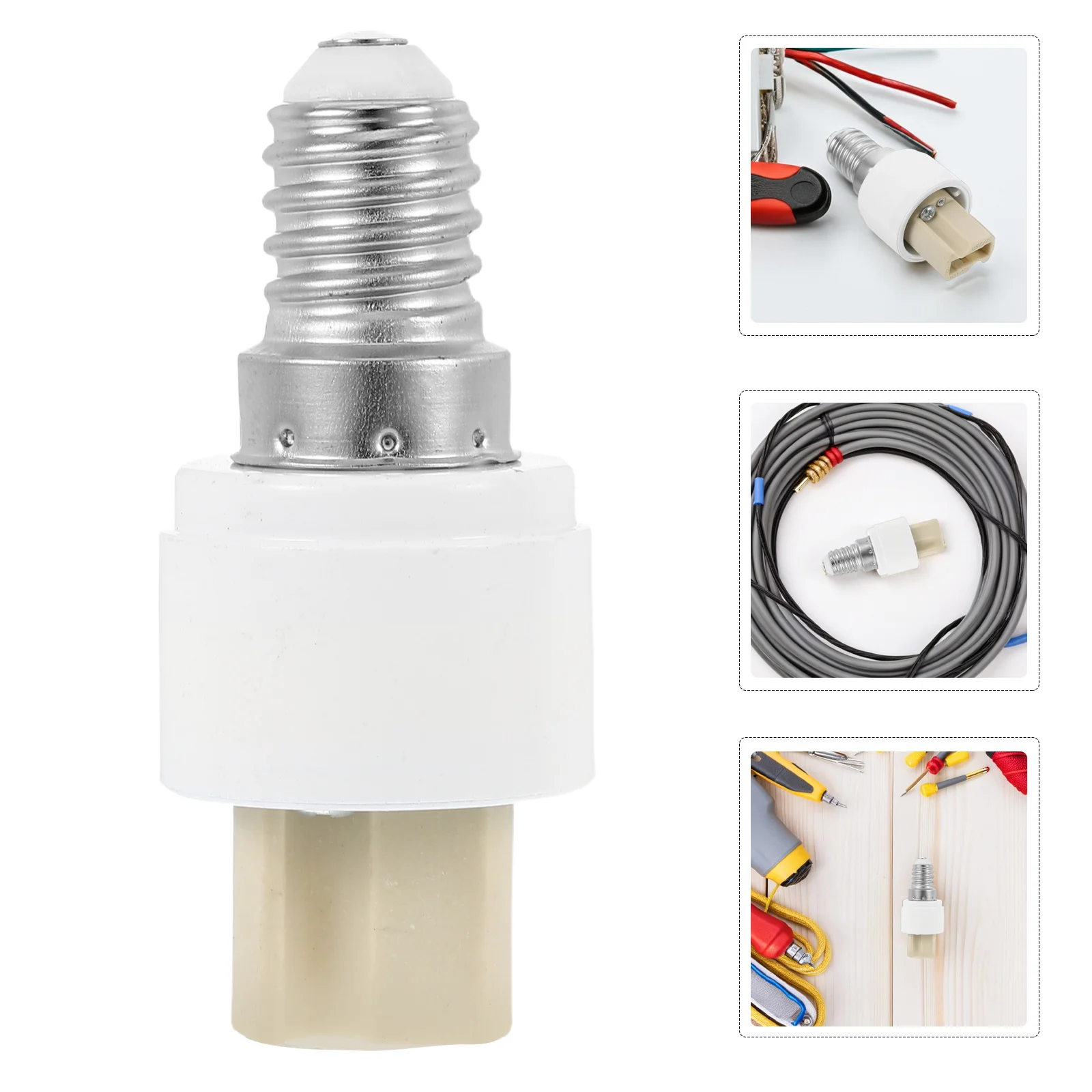 

E14 To G9 Lamp Converter Holder Adapter Screw Base Light Bulb Socket Changer Electrical Connector For Home Office Mall Led