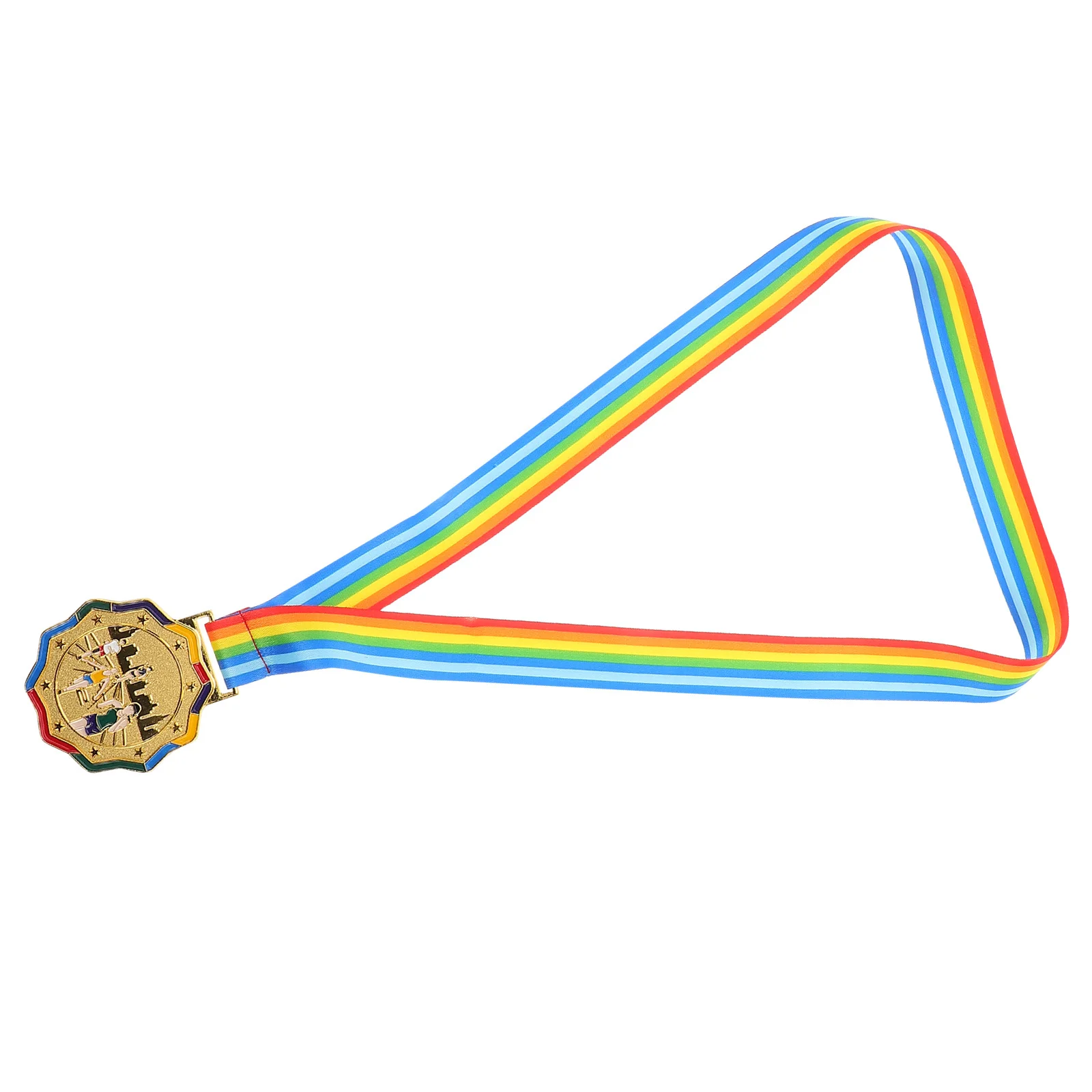 

Unique Craftsmanship Metal Marathon Medals Running Award Medal Neck Ribbon Versatile Use Badminton Competitions Prestige
