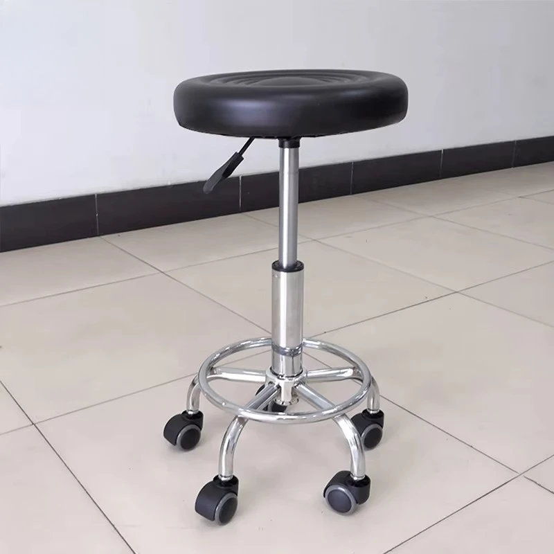 Portable Luxury Hydraulic Barber Chair Barber Veterinary Grooming Chair with Castors Height Adjustable Cheap Price