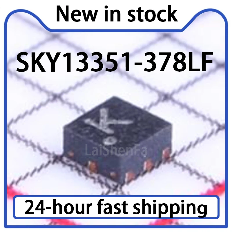 50PCS SKY13351-378LF Patch DFN-6 20MHz To 6.0GHz GaAsSPDT RF Switch in Stock