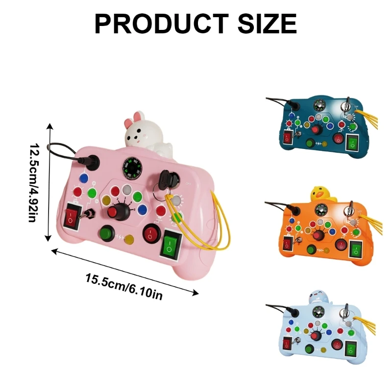 Planche d'activités pour jouets pour tout-petits, pour l'apprentissage motricité fine