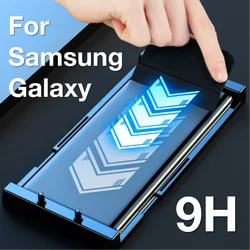 Voor Samsung Galaxy S24 S23 Ultra S22 S21 S20 S10 S9 S8 Note 20 10 9 8 Plus Screenprotector Met Installeer Kit Niet Glas