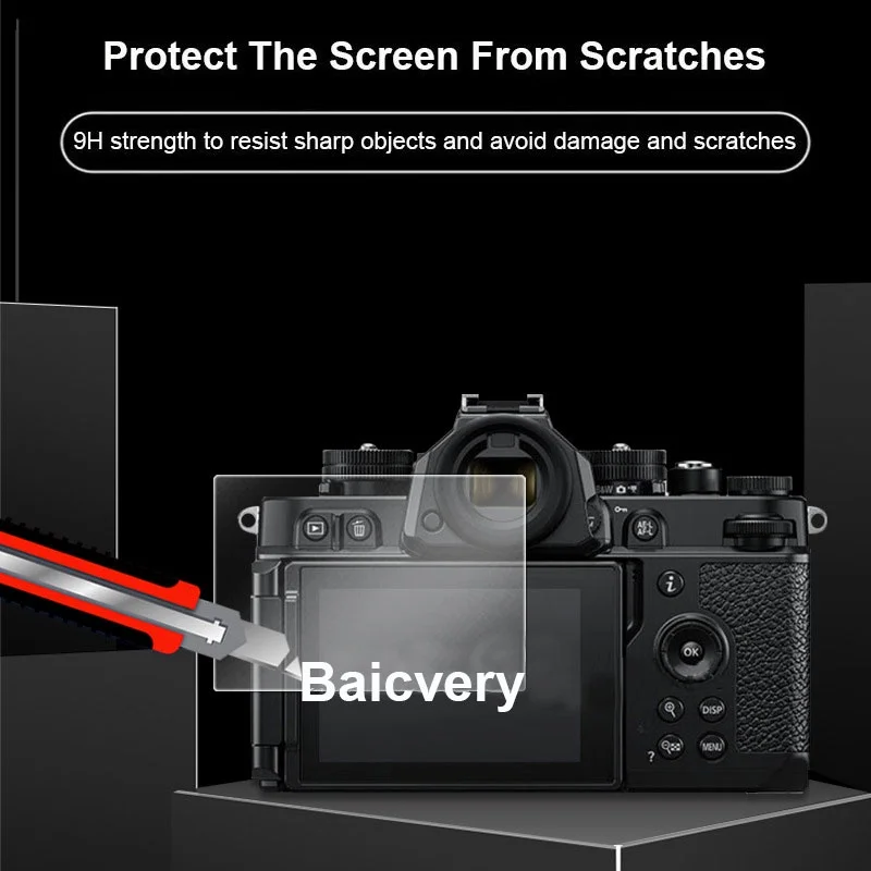 For Nikon ZF For NikonZF Full Cover Camera Screen Protector 9D Anti-Burst Tempered Glass Protective Film