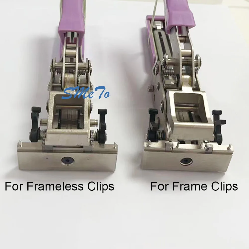 

SMT Splice Clamp Frame or Frameless Copper Clips Splice Pincers Tape Cutting Pliers For Automatic SMD Carrier Tape Connector