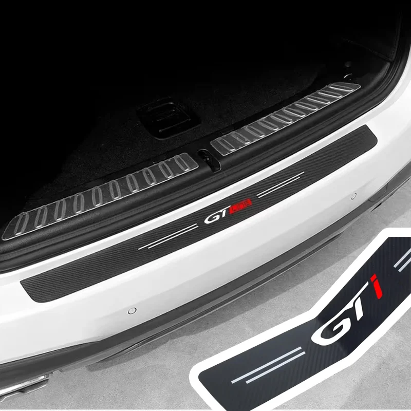 

Car Door Threshold Sticker Rear Trunk Protect Decals for GT GTLINE 508 5008 3008 208 2008 308 407 607 107 307 308 206 4008 207