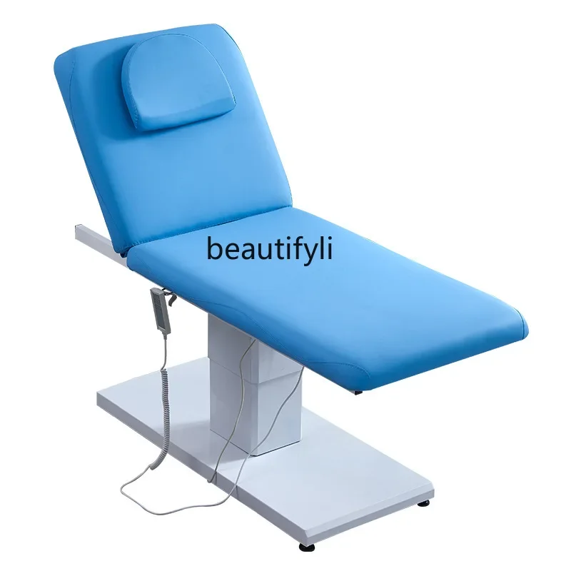 Multifunctional Lifting Massage Couch Electric Beauty Bed Beauty Salon Special Massage Spa Moxibustion Physiotherapy Bed