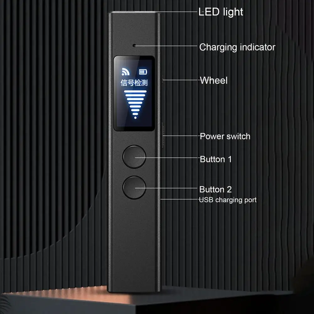 Draadloze Camera Detector Afluisterapparaat Locator Scanner Infrarood Gps Signaalzoeker Lens Rf Tracker Detecteren Voor Hotel Badkamer