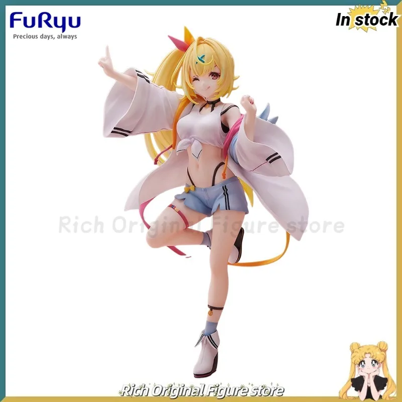 

В наличии оригинальные аниме-фигурки FuRyu NIJISANJI TENITOL Sara Hoshikawa, коллекция игрушек, модельные украшения