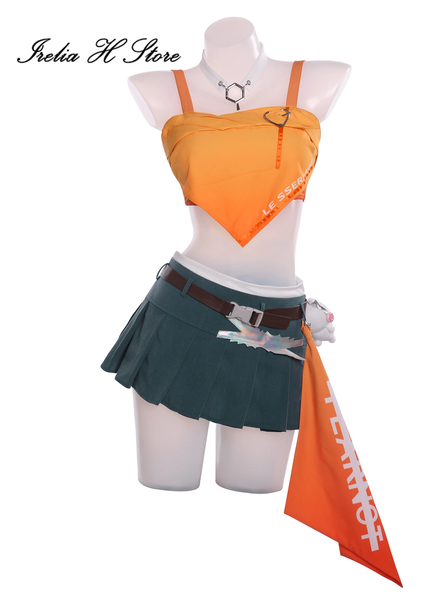 Irelia H Anime OW Mercy 코스프레 의상 Mercy Angela Ziegler K-pop 복장 여성 할로윈 의상