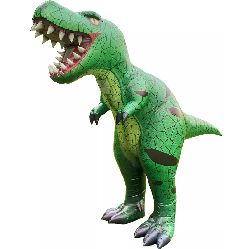 Tyrannosaurus rex inflatable costume prop dinosaur inflatable costume Halloween party performance costume