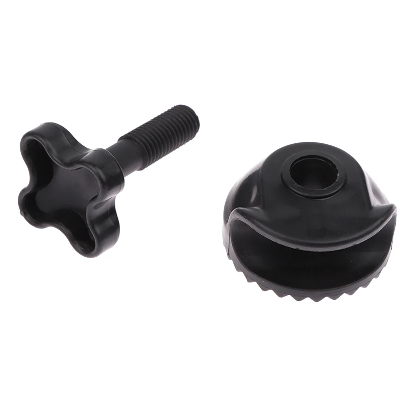 2PCS/Set Screws Fix Plastic Screws Reliable And Sturdy Black Plastic Screw Bolts For Your For Garden Swing Chair Canopy