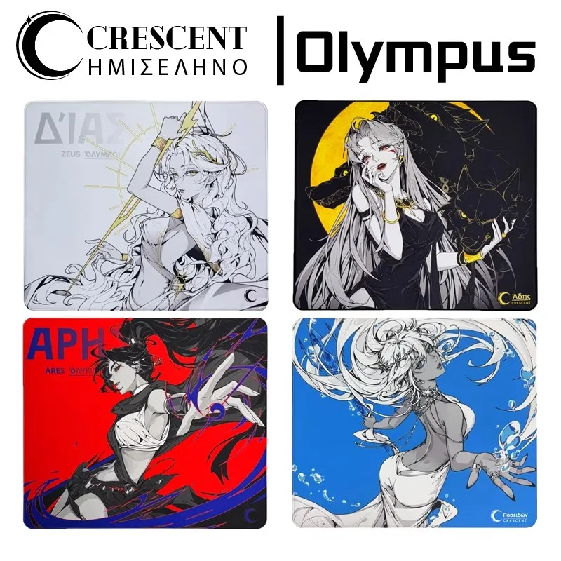 

Crescent Olympus Mouse Pad 490x420mm Xsoft Fps Hardness Neutral Esports Gaming Mousepad Customization Pc Gamer Accessories Gifts