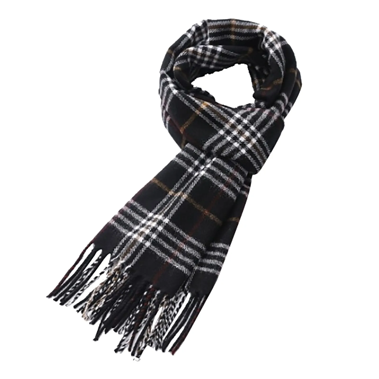 Wool Feel Scarf Warm Soft Lightweight Scottish Scotland Check Tartan Plaid Gift For Men Women Scarf Set Women Summer Scarf Women