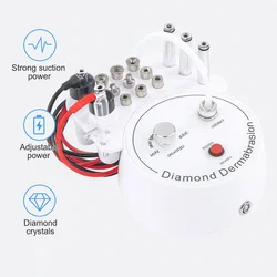 Professional 3 in1 Diamond Microdermabrasion Machine Water Spray Exfoliation Beauty Machine Removal Wrinkle Facial Peeling Tools