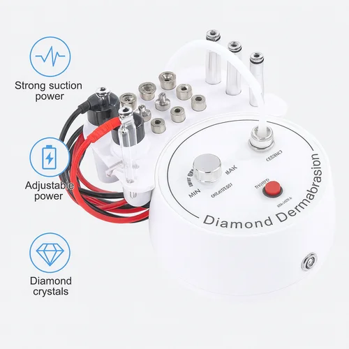 Máquina profesional de microdermoabrasión de diamante 3 en 1, máquina de belleza para exfoliación en aerosol de agua, herramientas de pelado Facial para eliminación de arrugas
