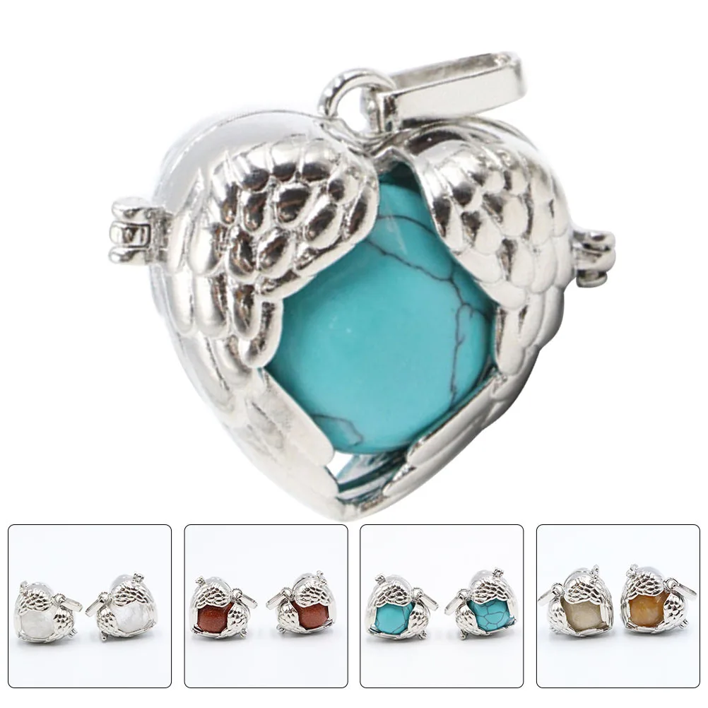 Creative Heart-Shaped Pendant DIY Jewelry Accessory Premium Material Durable Practical Small Size Lightweight Comfortable Wear