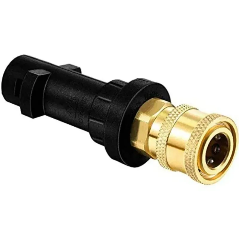 6-Piece Pressure Washer Adapter & Nozzle Kit for LAVOR/Sterwins/Parkside/Champion, 1/4