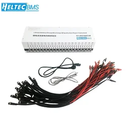 Heltecbms 20 Channel Battery Capacity Tester 10A Charge/Discharge Volatge equalizer/18650/21700 Lipo/Lifepo4 battery car repair