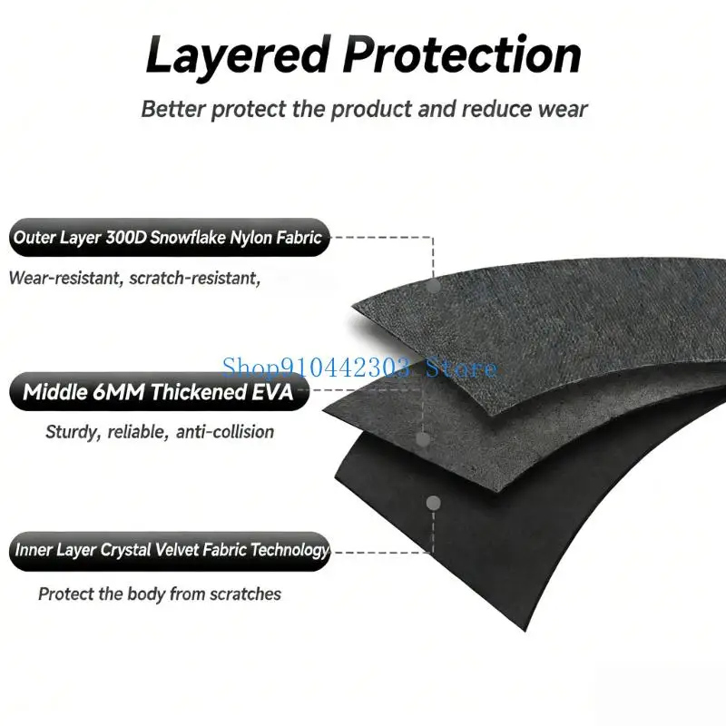 

Защитный чехол динамика 652F из нейлоновой ткани и этиленвинилацетата с мягкой подкладкой для 2