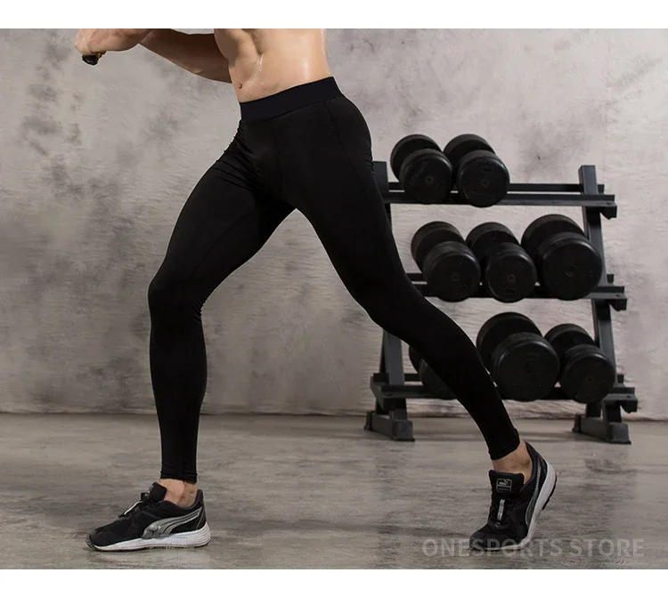 

Men Compression Pants Men Sportswear Training Legging Gym Skinny Trousers Tights Bottoms Jogging Sweatpants Running Pants Men