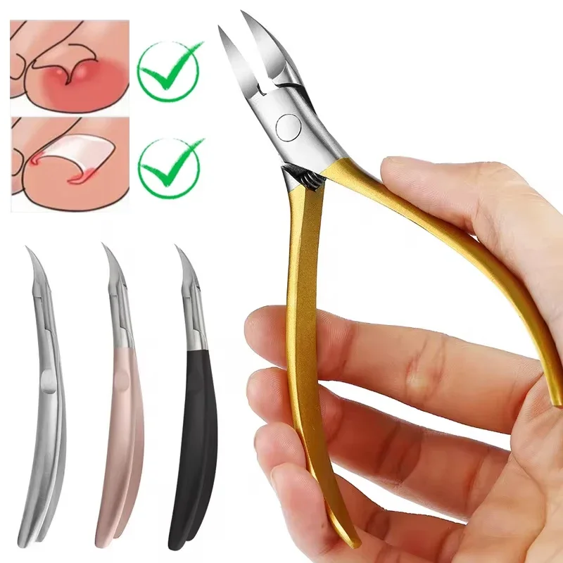 

Professional Toe Nail Clipper For Ingrown Thick Toenail Nipper Trimmer Plier Cutter Dead Skin Manicure Pedicure Accessories Tool