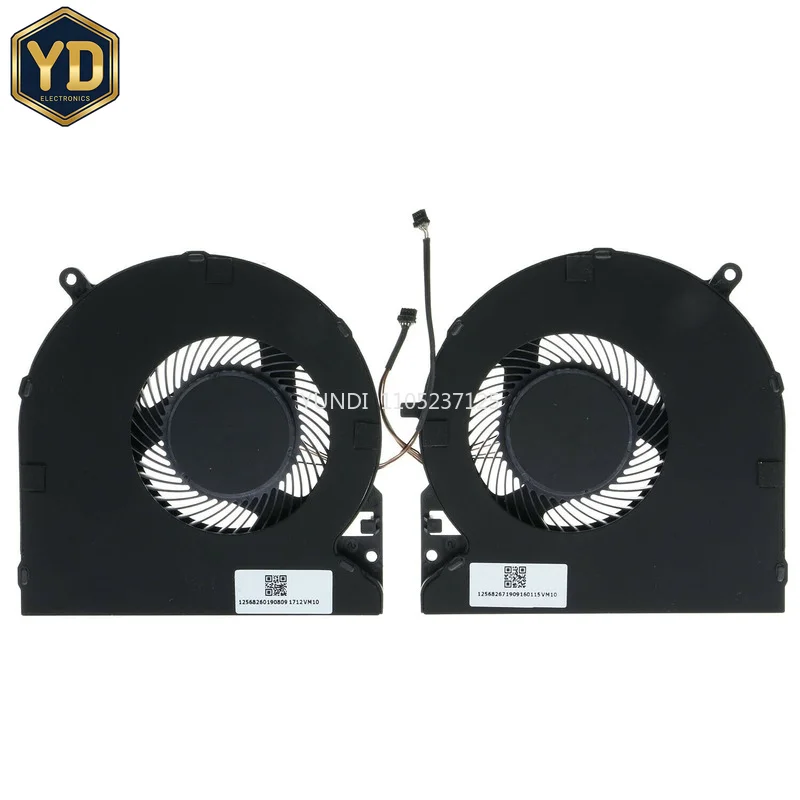 YD New CPU / GPU Cooling Fan For Razer Blade 15 RZ09-0301 02385 RZ09-0288 RZ09-0313 0330 0367 DFS5K123043635 DFS5K121144645