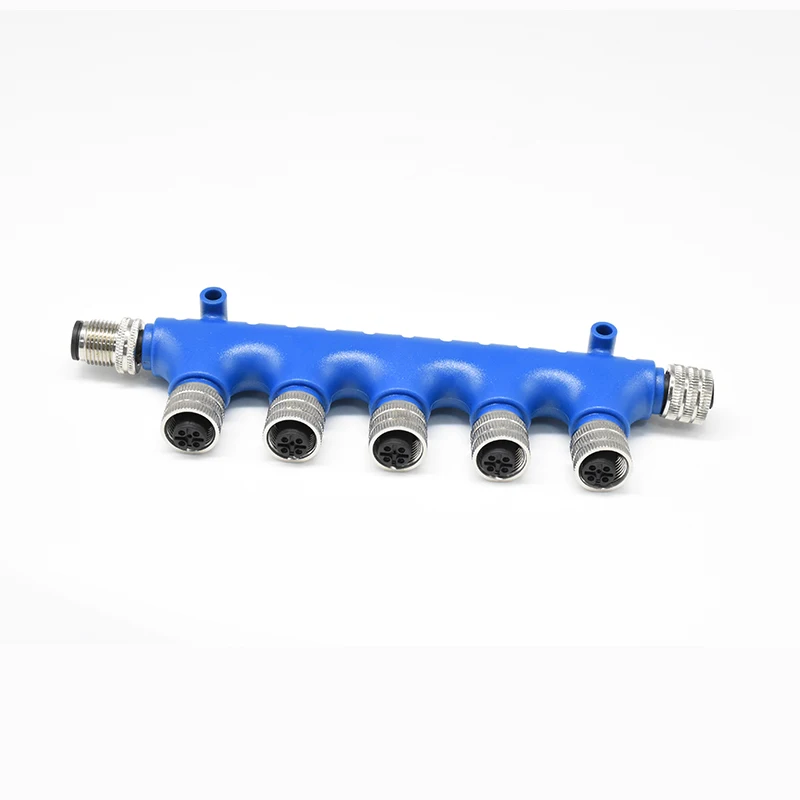 Outdoor NMEA 2000 5-pins connector voor marinejacht Gebruik Waterdicht IP68 3-weg T-type 3 4 5 6 7 8-poorts schepenconnector 4A 250V-stekker