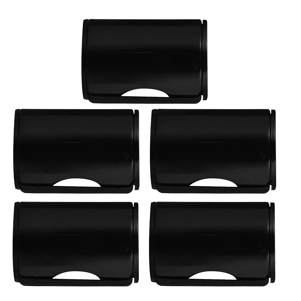 

5Pcs Finger Shaker Rhythm Maracas Compact Metal Plastic Ukulele Guitar Percussion Instrument Finger Castanets Musical Castanets