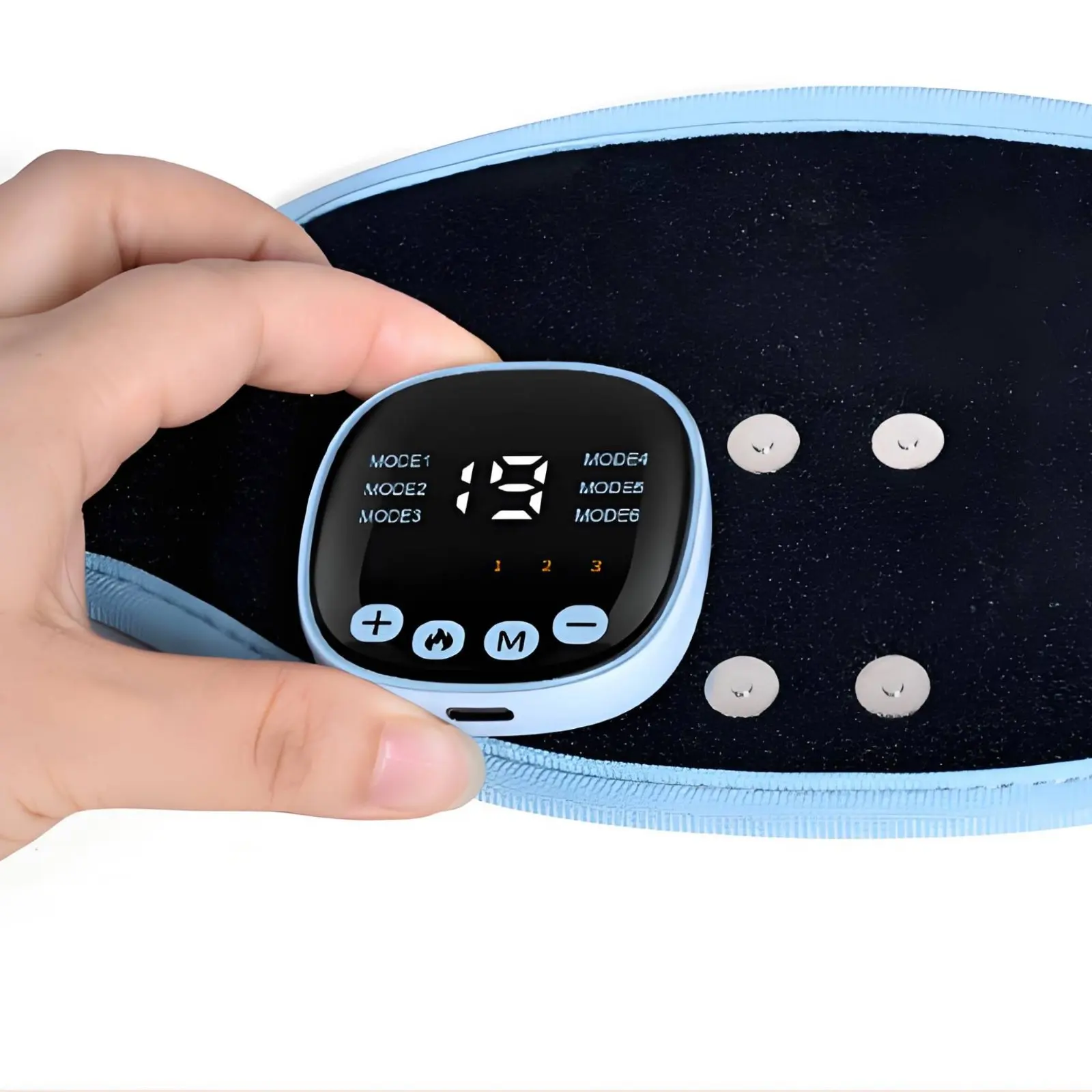 

Электрический массажер для суставов EMS с подогревом, беспроводной, на батарейках, без расходных материалов