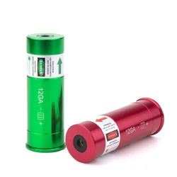 12GA Laser Boresighter with Button ON/OFF Switch 12GA Laser Bore Sight Laser Collimator