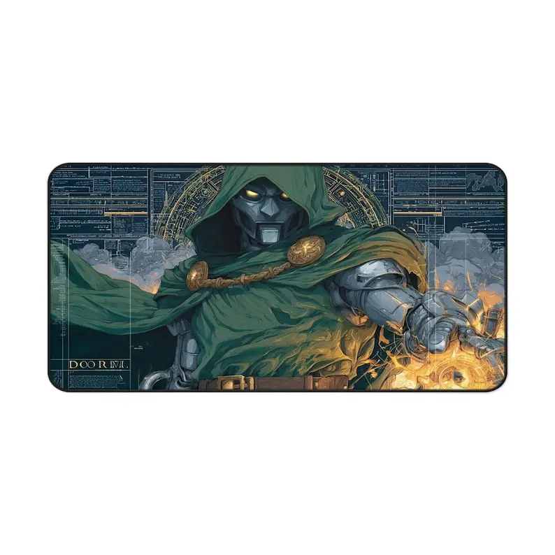لوحة ماوس Doctor Doom - سجادة مكتب RGB Dr Doom #4
