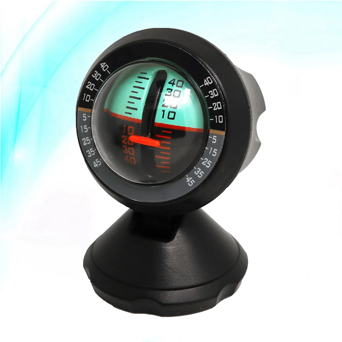 Car Tilt Gauge Indicator Gradient Angle Slope Level Meter Inclinometer Vehicle Level Measure Tool car inclinometer