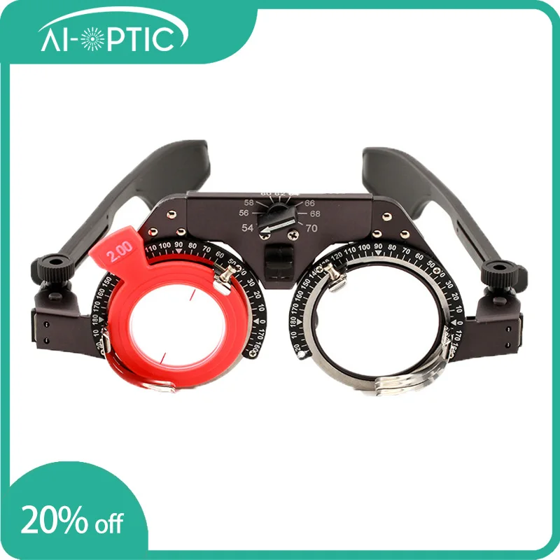 

STF5470 Ophthalmic Trial Lens Frame Adjustable Universal Type Titanium Frame Optical Equipments Segments Optometry
