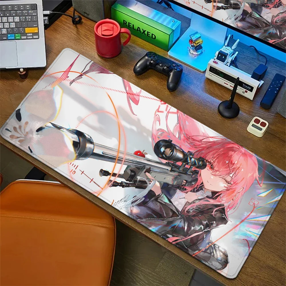 Arknights Mouse Pad Gamer Large Custom Home Mousepad XXL Lemuen Desk Mats Soft Natural Rubber Computer Table Mat PC Cabinet Rug