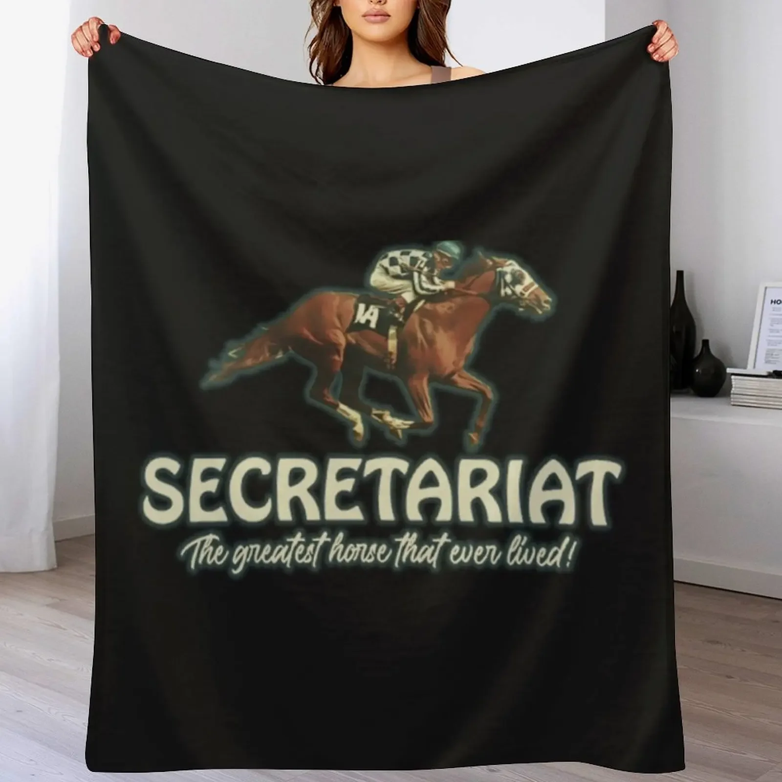 

Secretariat Throw Blanket Giant Sofa Thin Blankets