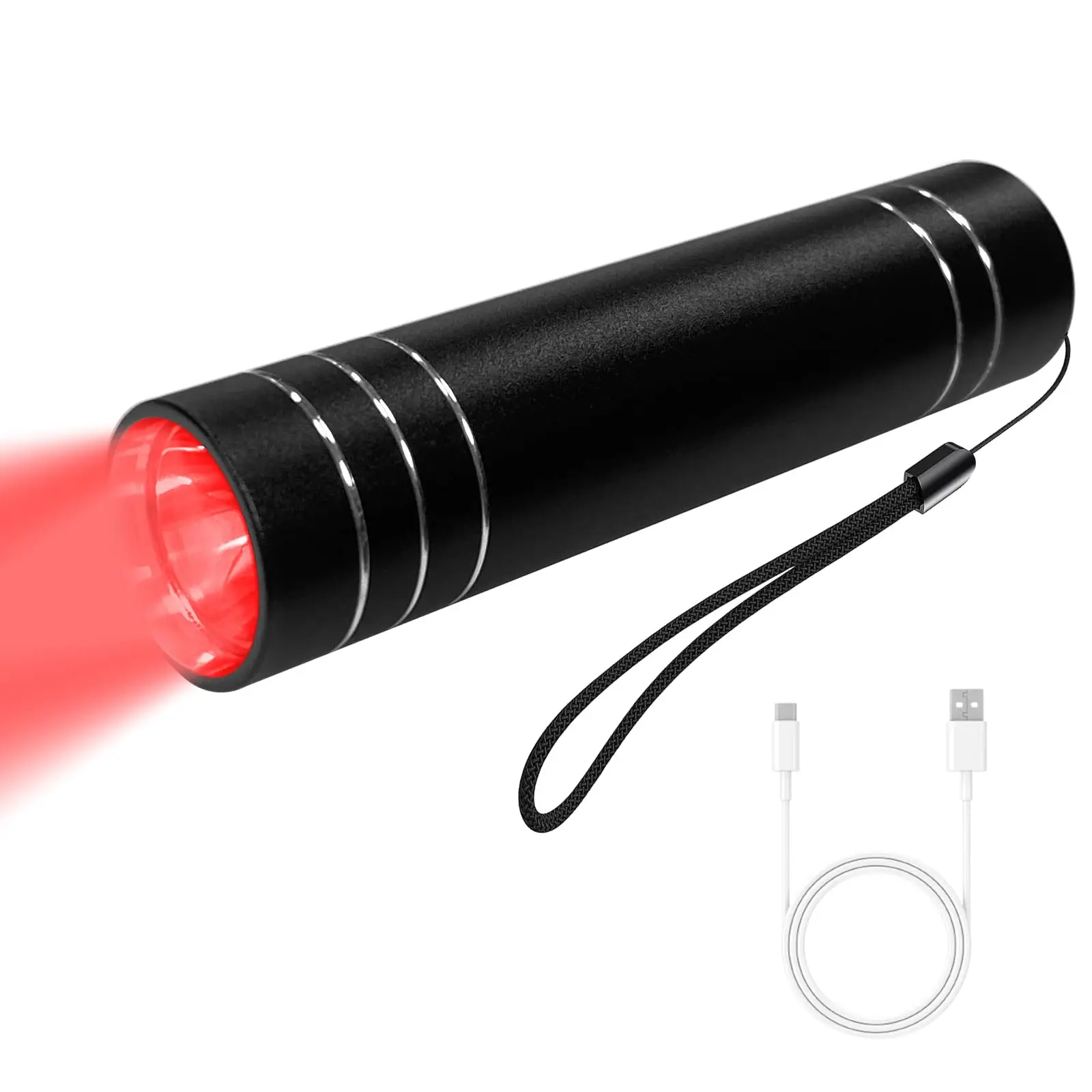 

660nm Red Light Lamp Pen&850nm Infrared Lamp Therapy Torch with Timer Handheld Medical Lamp LED Small Torch Body Pain Relief