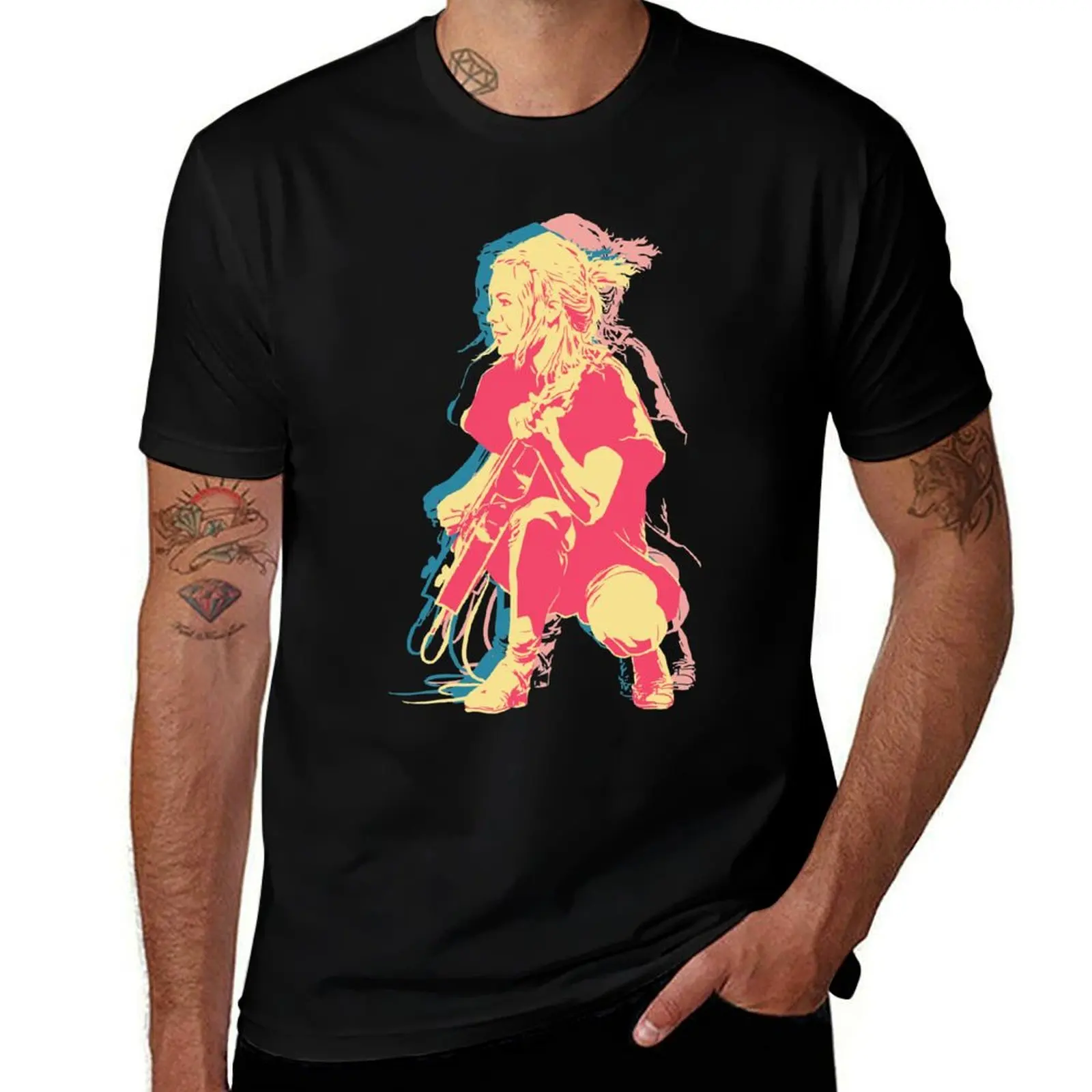 Tina Weymouth (Talking Heads, Tom Tom Club) - Guitar T-Shirt Summer Festival T-Shirt