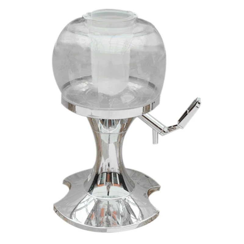 Tower Dispenser Party Wine Beer Water Juice Beverage Tabletop Home Bar Liquid Drinking Ice Core Container Pourer