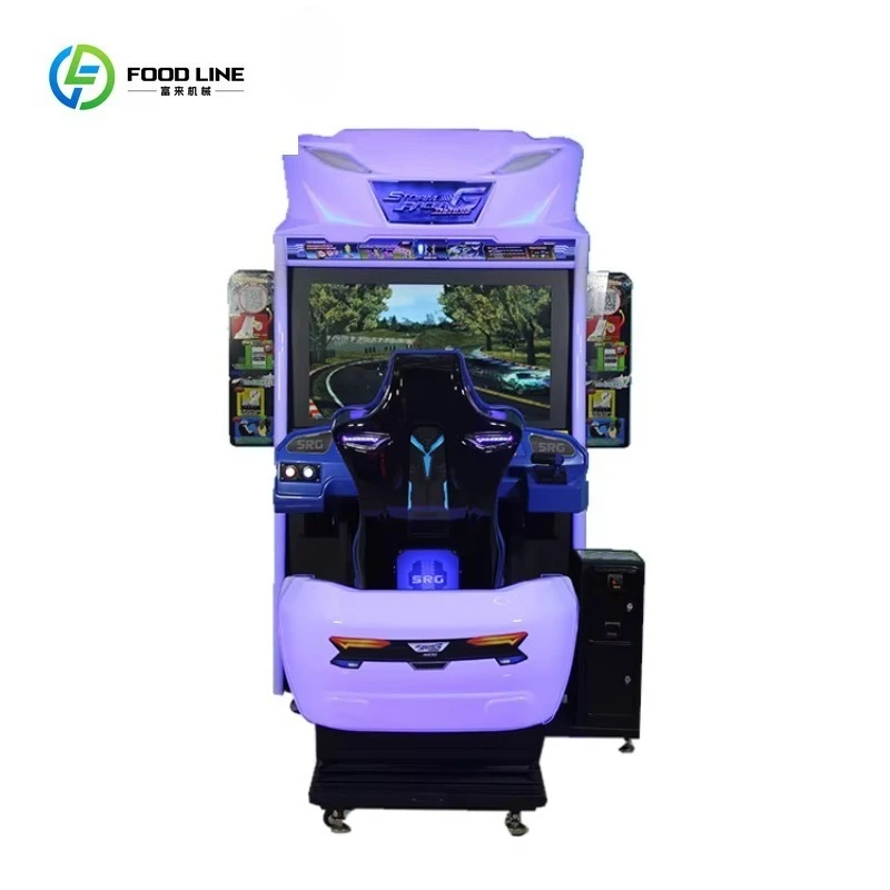 حار بيع العملة الفاخرة تعمل سباق السيارات محاكاة ممر سباق السيارات لعبة آلة