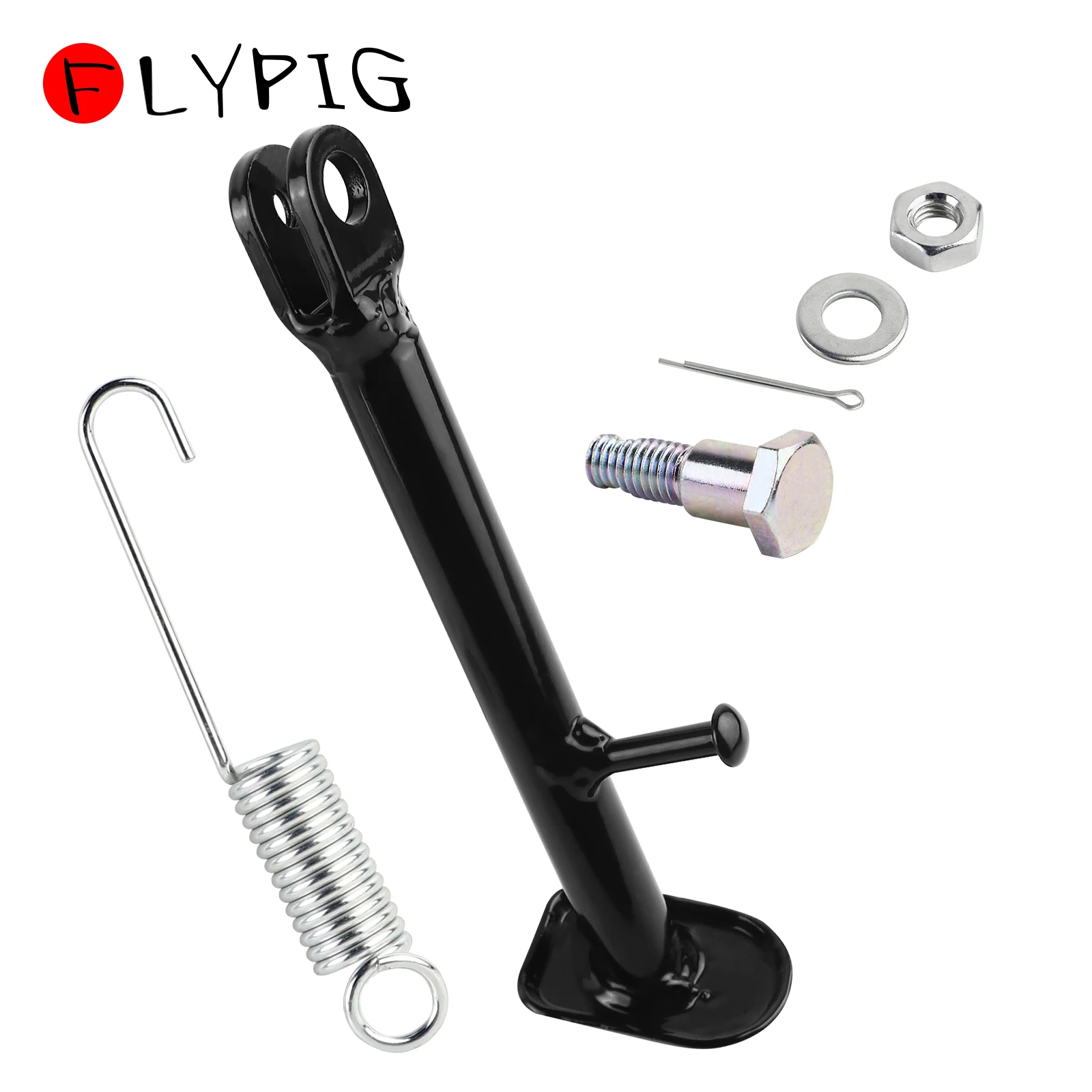 Soporte lateral de patada para motocicleta con resorte para Yamaha PW80 PY80 y-zinger PEEWEE Dirt Bike