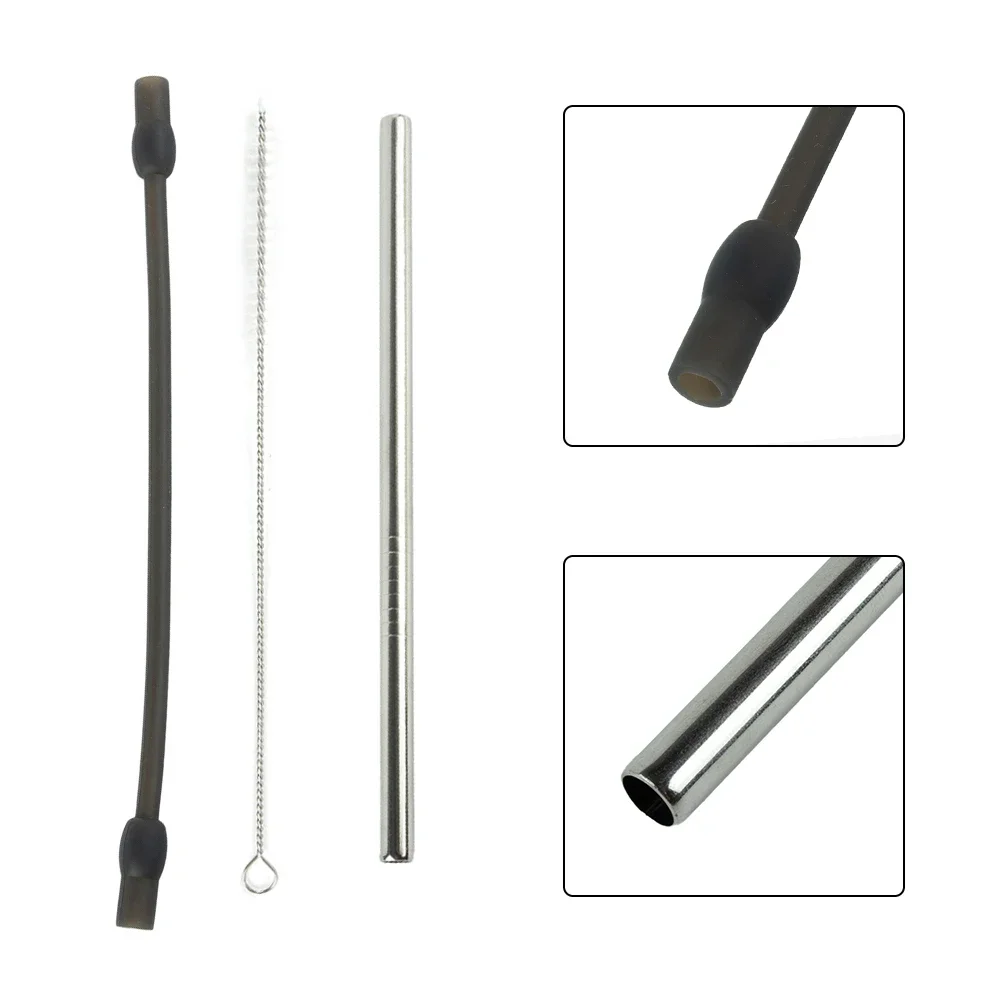 3pcs Full Automatic Coffee Machine Milk Pipe Cleaning Set Milk Hose Cleaning Parts Compatible For Siemens For EQ6 Coffee Machine