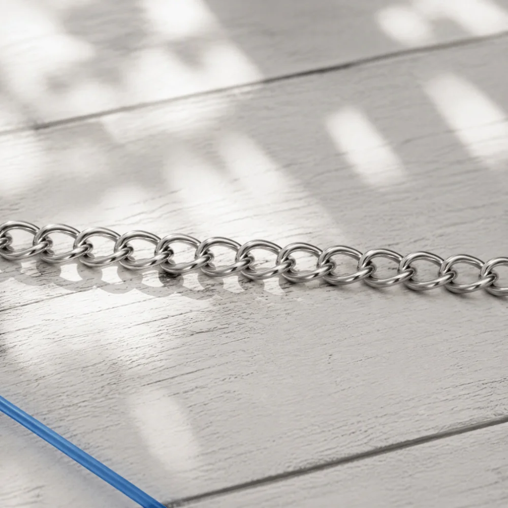 Sign Hanging Metal Hanging Chain Strengthened Strong Bearing Capacity Metal Hanging Chain S-Hook Hooks Chain with Hooks Outdoor