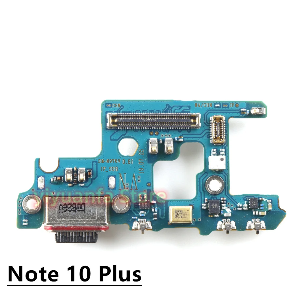 Charging Dock For Samsung Galaxy Note10+ Note 10 Plus N976V N975U N970F N976B N975U1 Charger Board USB Port Connector Flex Cable